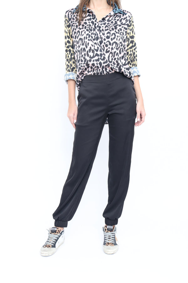 Allegra Pants in Solid black